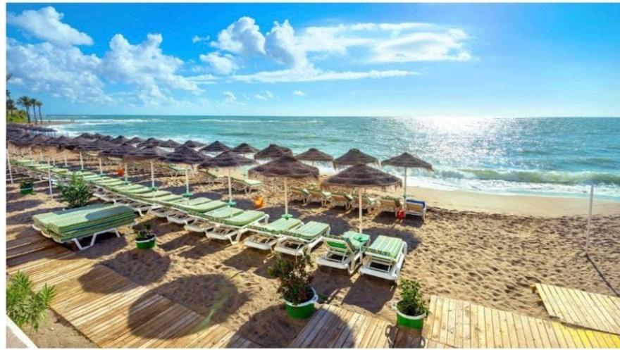 베날마데나코스타 Precioso Apartamento Frente Al Mar Benalbeach 아파트 외부 사진